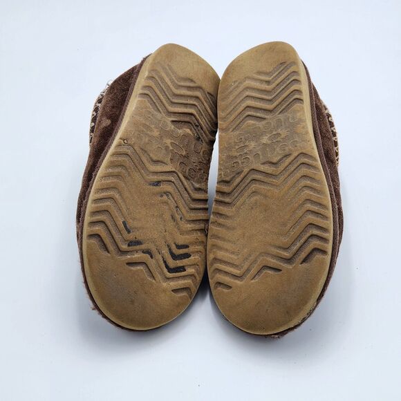 UGG Women's Tasman Brown Suede Slide Slippers Size 8 - Picture 6 of 8